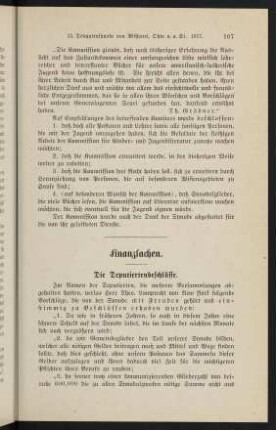 107-139, Finanzsachen
