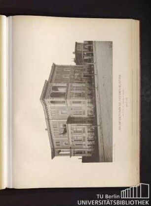 Serie I. No. 115. Doppelvilla am Hansaplatz. Berlin.