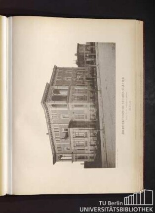 Serie I. No. 115. Doppelvilla am Hansaplatz. Berlin.