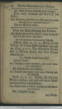 Von der Auferstehung der Todten
