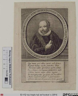 Bildnis Jacobus (eig. Jacob Harmensz.) Arminius