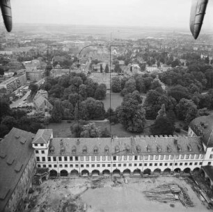 Schloss Friedenstein in Gotha : Blickrichtung Nordwesten