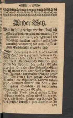 Ander Satz.