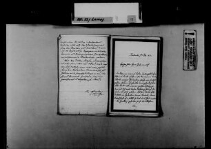 Schreiben von Alberta von Freydorf, Karlsruhe, an August Lamey: Dank für die Anteilnahme am Tod ihres Mannes Rudolf von Freydorf.