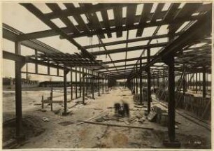 Maschinenfabrik Lindner, Berlin-Wittenau: Blick auf die Baustelle
