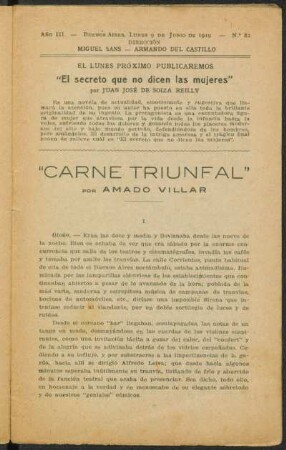 1919000382: Carne triunfal