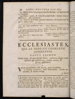 488-501, Caput I.-IV.