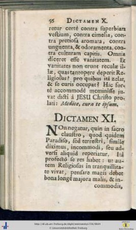 Dict. XI - XV.