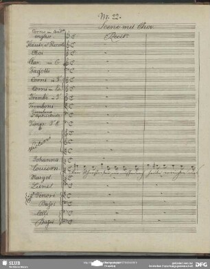 No. 22 Scene mit Chor: "Komm Schwester komm"