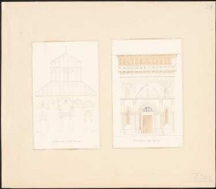 S. Paolo Ripa d’Arno, Pisa / Bibliothek, Arezzo: Ansichten