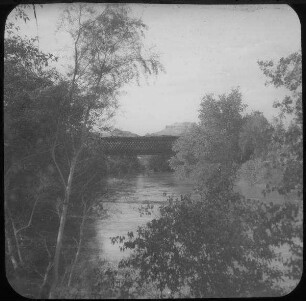 Jordanbrücke [Allenby-Brücke] von S.