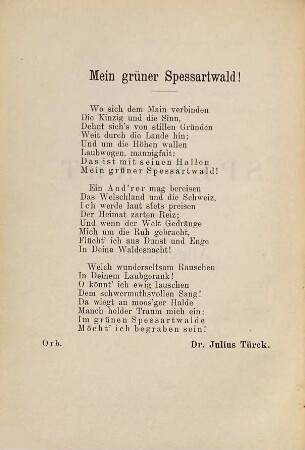 Führer durch den Spessart, Kahlgrund und das Mainthal