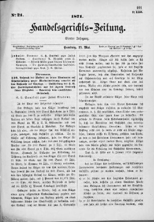No. 21. 27. Mai 1871