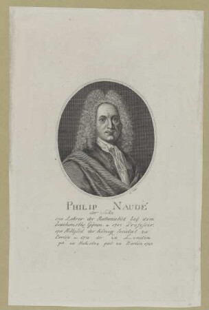 Bildnis des Philip Naudé