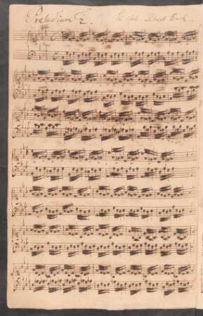 Präludien und Fugen; c-Moll; BWV 847