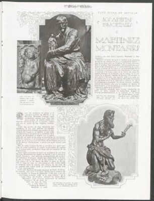 Plus Ultra en Sevilla - Los artistas inmortales: Martínez Montañés