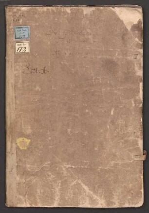 München, Hofbibliothek (17. Jh.): Elenchus Librorum, qui desiderantur in Bibliotheca Serenissimi Ferdinandi Mariae B. V. Ducis electoris etc. (1654) - BSB Cbm Cat. 172