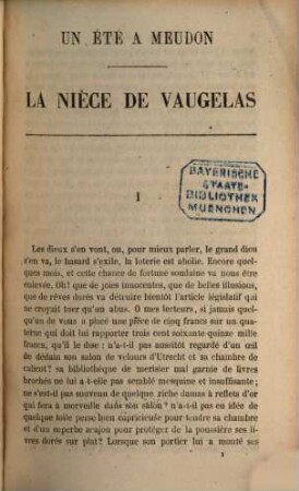 Un été à Meudon par Frédéric Soulié