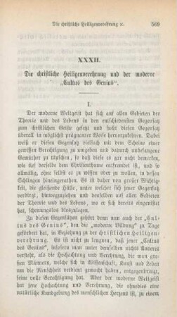 569-584 Die christliche Heiligenverehrung und der moderne "Cultus des Genius"