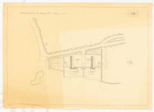 Forstdienstgehöfte, Kruppamühle: Lageplan M 1:500