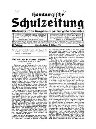 Einst und jetzt in unserer Umgegend : naturgeschichtliche Plauderei ; (Schluß)