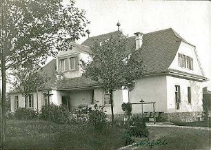 Fischer, Theodor; Schweinfurt (Bayern); Haus Wirsing - Gartenansicht