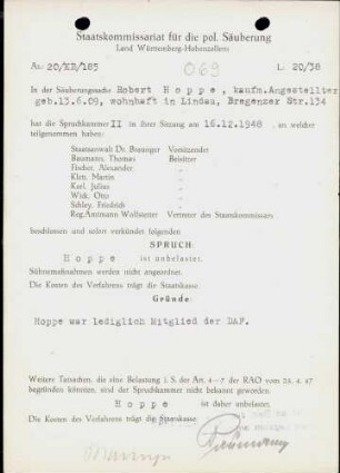 Hoppe, Robert
