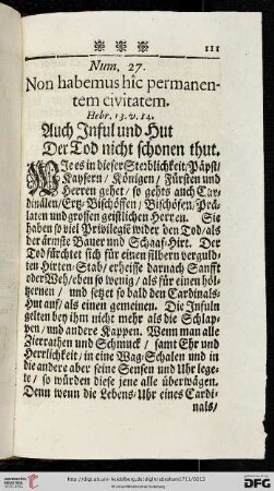 Num. 27.