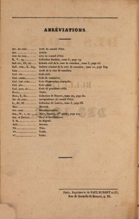 Bulletin annoté des lois, décrets et ordonnances : depuis le mois de juin 1789 jusqu'au mois d'aout 1830 ; 16 volumes in 8, 5