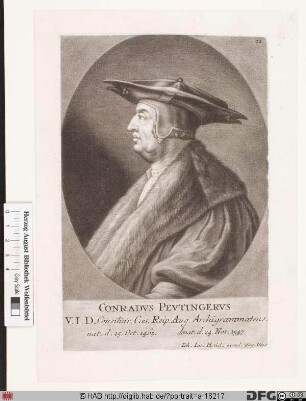Bildnis Conrad Peutinger