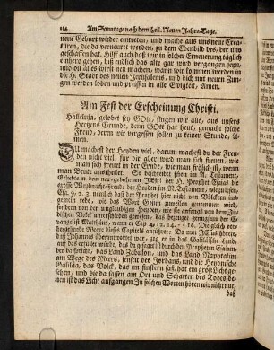 154-167, Am Fest der Erscheinung Christi