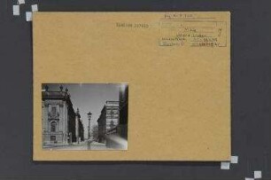 Straßenansicht. Berlin, Mitte, Unter den Linden/Universitätsstraße