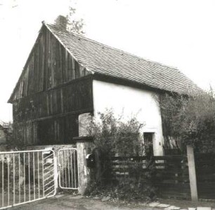 Cossebaude, Talstraße 4. Bauernhof (1801/1850). Wirtschaftsgebäude