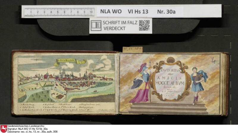 Stammbuch des U. J. Schrader aus Hannover