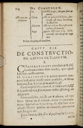 Caput XIX. De Constructione Coniunctionum.
