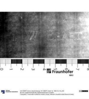 Name (zweikonturig): I.W. EBART