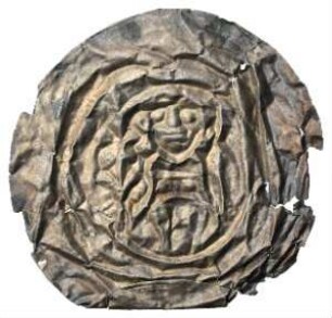 Fundmünze, Brakteat, 1230 - 1250
