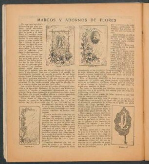 Marcos y adornos de flores