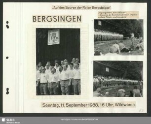 Bergsingen des Bergsteigerchores auf der Wildwiese (Bild 1)