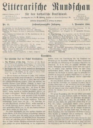 329-334 Der hebräische Text des Buches Ecclesiasticus