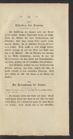 377. Ursprung der Hunnen.