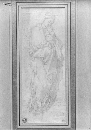 Mutter Gottes auf der Mondsichel