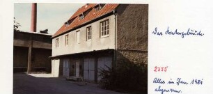 Hornsche Straße. Hintergebäude, abgerissen im Januar 1981