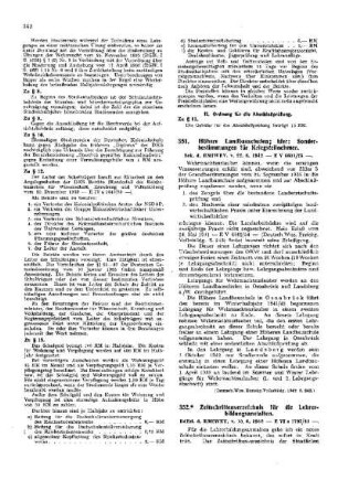 Höhere Landbauschulen; hier: Sonderbestimmungen für Kriegsteilnehmer : [Amtliche Erlasse] ; [Amtlicher Teil]