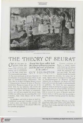 81.1925 = Nr. 336: The theory of Seurat