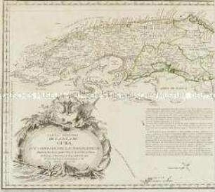 Carta Maritima de la Isla de Cuba
