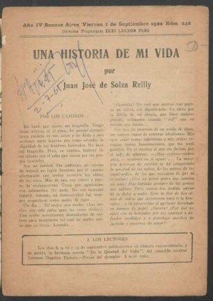 I - Por los caminos