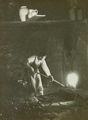Töpferei, Brennofen, Fa. Jürgel, Pulsnitz