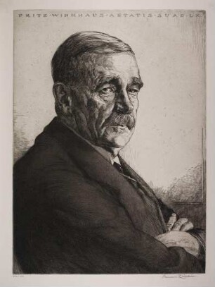 Fritz Winkhaus, Bergrat, Bergwerksdirektor, Generaldirektor des Köln-Neuessener Bergwerksverein