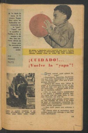¡Cuidado! ... ¡Vuelve la "yapa"!